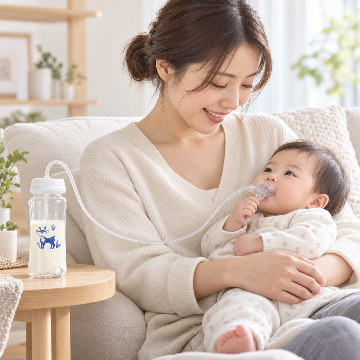 HandsFreeらくらく授乳ボトル